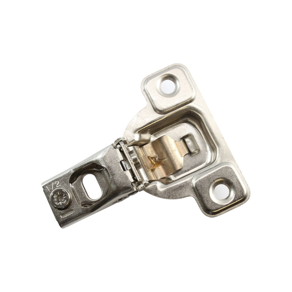 Salice 106 Degree 1/2″ Overlay, E-Centra Screw-On Face Frame Hinge with 2 Cams