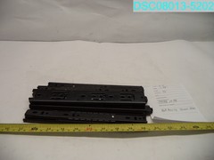 QTY=6(3 Pairs): 9-3/4″ L X 1-3/8″ W 1/2″ THK Black Ball Bearing Drawer Slides