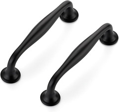 10 Pack 5 Inch Champagne Bronze Kitchen Cabinet Handles Solid Zinc Alloy Cabinet
