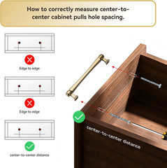 10 Pack 5 Inch (128Mm) Hole Center Champagne Bronze Cabinet Pulls – Solid Zinc A