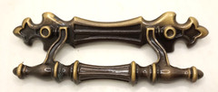 LOT 8 AMEROCK ENGLISH BRASS CABINET PULL DROP HANDLE BP-182-AE