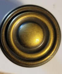 Round Oil Rubbed Bronze Cabinet Knobs 1 1/2″