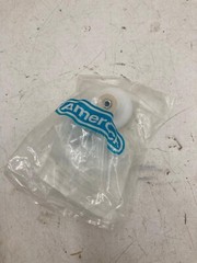 Amerock Cabinet Drawer Knob White 1-1/2″ 38mm 221WHT Lot Of 2