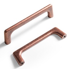 4 Inch 102mm Antique Copper Zinc Alloy Retro Cabinet Pulls 6 PCS