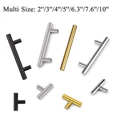 Probrico Gold/Brush Nickel/Matte Black/Polish Chrome Cabinet handles for Drawers