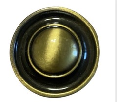 Amerock BP755-AE 1 1/4″ Round Mushroom Knob – Antique English Lot Of 16
