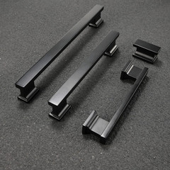 10 Pack 5 Inch(128Mm) Matte Black Cabinet Handles Black Kitchen Cabinet Pulls Ca