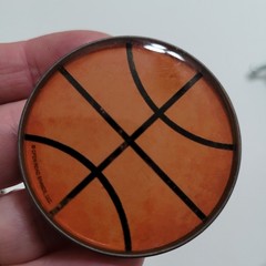 Set of 10 sports ball door cabinet knob pulls, soccer, basketball, baseball