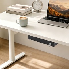 Drawer Storage Organizer With Lock, Iron Pull-out Drawer 14.17*10.63*1.97in