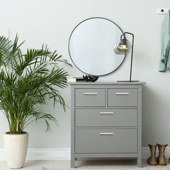 Ravinte Brushed Nickel Cabinet 4-1/2 Inch Hole Centers,