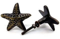‘s Cast Iron Knobs Pack of 2 | Antique Iron Cabinet Handles Iron Kitchen Cabi…