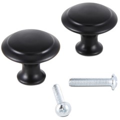 40Pcs Cabinet Door Stainless Steel Handles Drawer Pulls Knobs Bathroom Kitchen