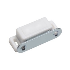 US 10pcs Magnetic Door Catches For Kitchen Cabinet Cupboard Wardrobe Latch White