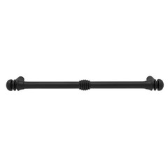 Charlotte 6 In. (152 Mm) Center-To-Center Traditional Matte Black Bar Drawer Pul