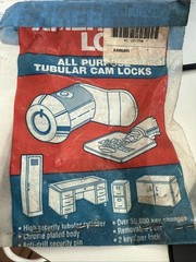 American Lock Co. All Purpose 3/4” Tubular Cam Lock Hardware Only No Lock