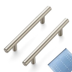 20 PCS 6 Inch Cabinet Pulls Brushed Nickel Stainless Steel 33/4 Hole Center