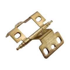 Amerock Solid Brass Inset Hinge 3/4″ Frame 11/16″ Door Minaret Tip PK3175SM-SB