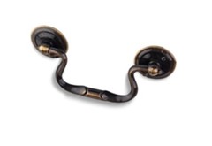 Knocker Bail Pull Cabinet FURNITURE Hardware Drawer 3.5″ 3-1/2″ C-C