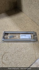 2 Pack IKEA ORRNAS 9′ Stainless Steel Handle 12 58 CC Hole Spacing G1N