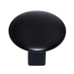 Amerock Riva 1 1/4″ Round Cabinet Knob Matte Black BP55362MB