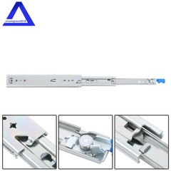 1 Pair With Lock Heavy Duty Drawer Slides 12 Inch 250 Lbs Extension Rails Rail
