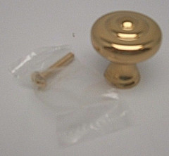 Period Brass 1 1/4″ Sechel Cabinet Pull A3 Polished Brass 101A