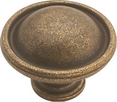 (5 Pack) 1-3/8 inch Hickory Hardware Knob Windover Antique