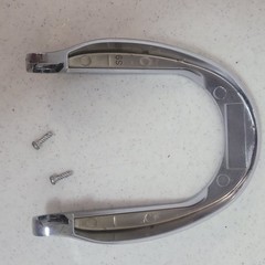 Keurig Elite Brew Handle Chrome Polished U Shaped Pull Metal Hardware