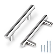 Probrico 30 Pack 3 Inch Polished Chrome hole center 3″,