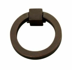 Hickory Hardware P3190-DAC Antique Copper Camarilla 2-1/16″ Ring Cabinet Pull