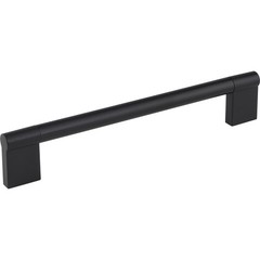 Elements Knox 192 mm Center-to-Center Cabinet Bar Pull, Matte Black – Hardware