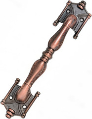 4 Pcs Upgrade Barn Door Handles, Zinc Alloy Big Barn Doors Pulls, Bronze Cabinet