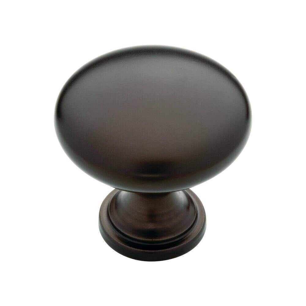 (10 PACK) Liberty Hardware – Mushroom Knob – Dark Oil Rubbed Bronze P11747-OB3-C
