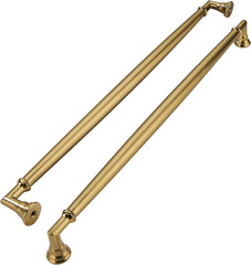 5 Pack 12 Inch(305Mm) Brushed Brass Cabinet Pulls Heavy Duty Drawer Handles