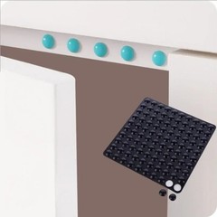 200 Pcs Cabinet Door Rubber Self Adhesive Bumpers Sound Dampening Clear Bumper