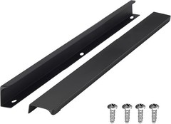 12 Inch Tab Pulls for Cabinets,Aluminum Finger Edge Pulls Kitchen Drawer Handles