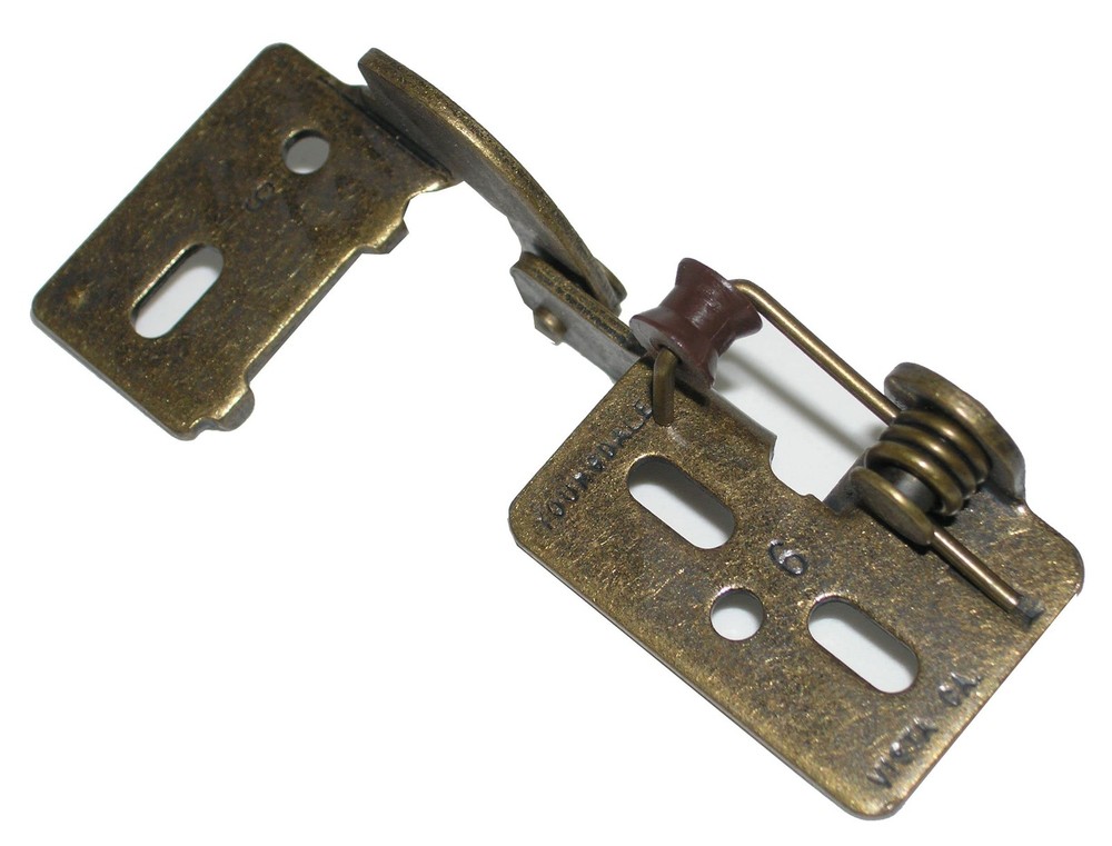 1/2″ Overlay Self Closing Knife Hinge for 5/8″+ Thick Doors