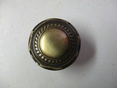 Amerock USA CM776-AE BP776 Antique Dark English Brass Cabinet Door Knob Pull Vtg