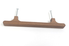 Cabinet Handles Drawer Pull 8inch 10Pack Walnut Wood Grain