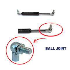 1X UNIVERSAL GAS STRUTS SPRINGS 200-750MM 100-800N BALL JOINT EYELET MULTI PURP.
