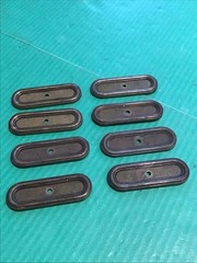 Lot of 8 Amerock Hardware BP 747-1 3 1/4″ Cabinet Knob Pull Backplate RD1977