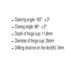 20 Pack 1/2″ Overlay Soft Close Face Frame 105° Compact Cabinet Hinges Handware