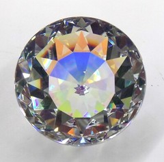 Vintage SWAROVSKI 7120 – 50MM HALF BALL / KNOB / HANDLE Crystal