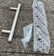 (QTY 5) Alpine Hardware Drawer Pull Approx 4″ Center to Center 6-1/4″ OAL