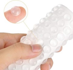 “200 PCS 0.4″” Clear Silicone Cabinet Door Bumpers Self-Adhesive Rubber Pads “