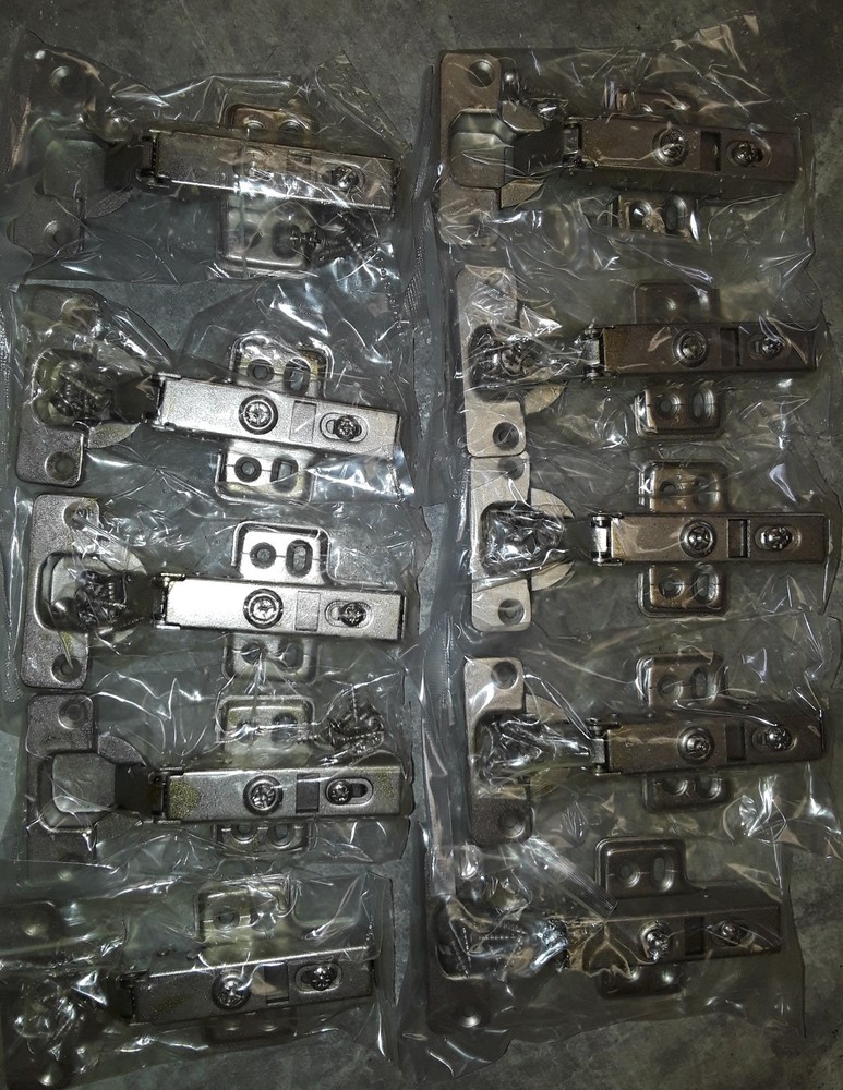 10 – New Extra Heavy Duty Full Overlay Hinges Soft Close Cabinet European 35 mm