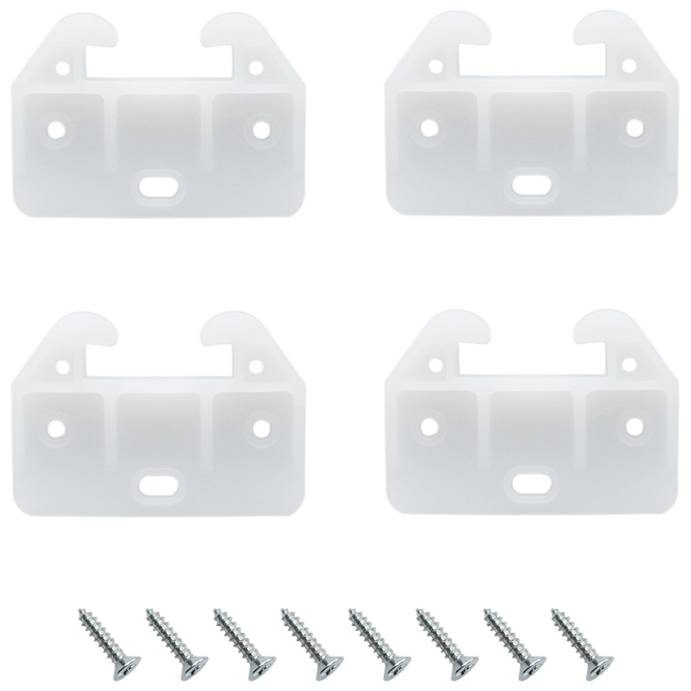 FDXGYH 10 Pcs Plastic Drawer Guides Drawer Track Guides Drawer Rail for Dressers