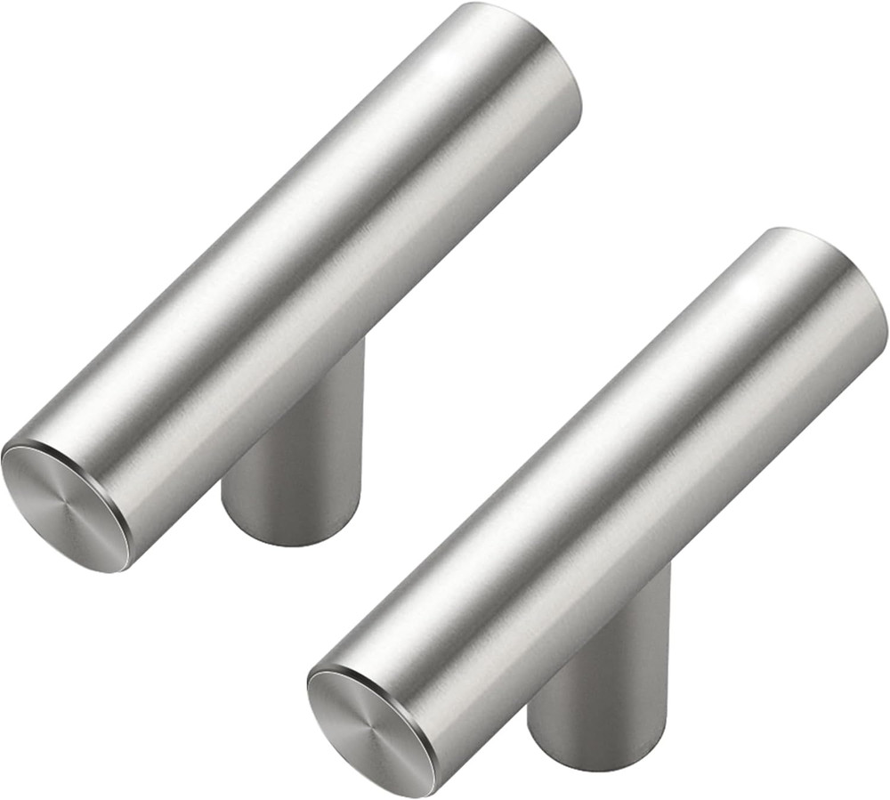 30 Pack Brushed Nickel Cabinet Knobs – Kitchen Silver Pulls for Drawer Stainless