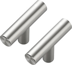 30 Pack Brushed Nickel Cabinet Knobs – Kitchen Silver Pulls for Drawer Stainless