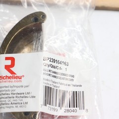 Richelieu Cup Pull in Oxidized Brass 2-1/2″ Center BP239164163